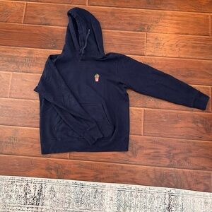 Navy Blue Men's Hoodie